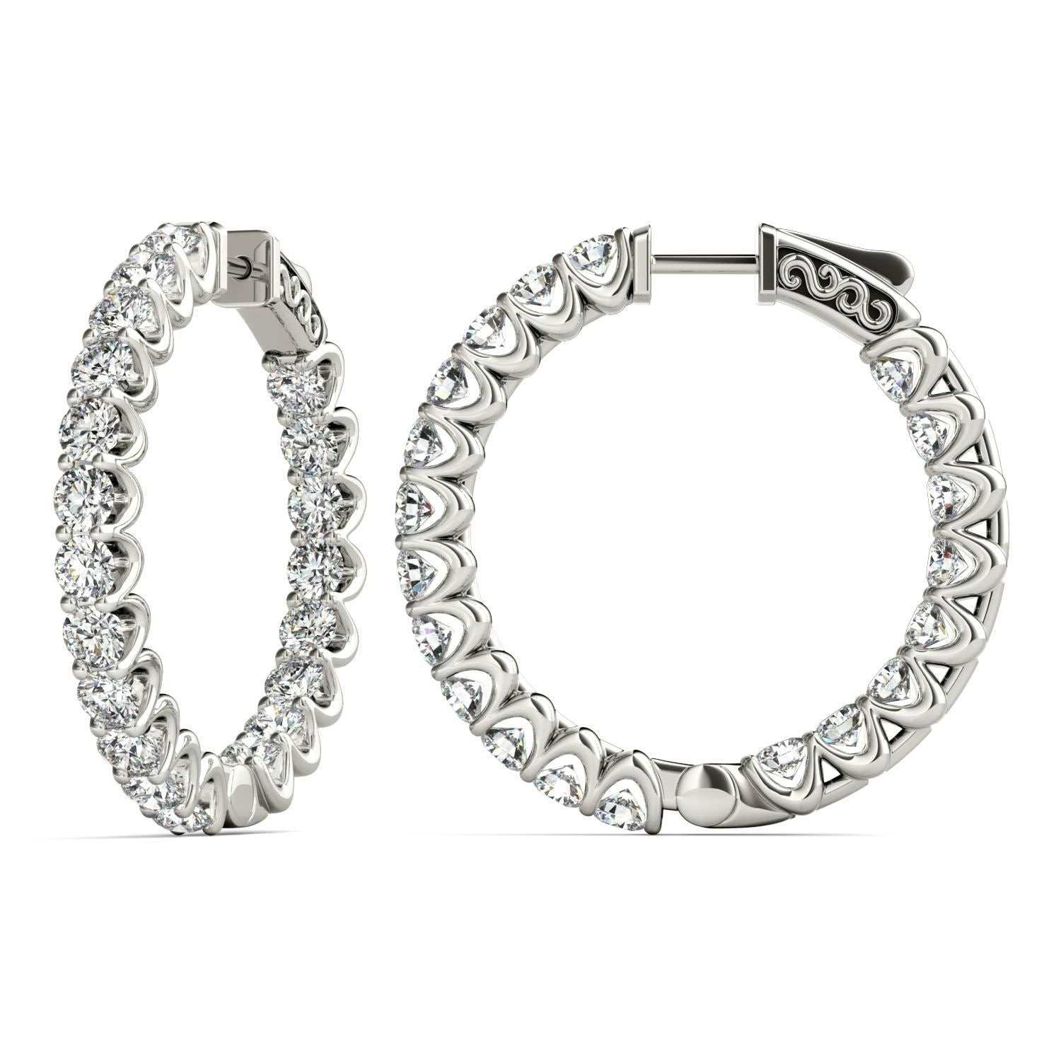 5.16 CTW 14kw Earrings