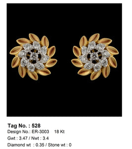 0.35 CTW 18 K Yellow Gold (Other) Earrings