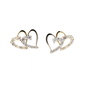 0.74 CTW Round Mix Metal (Other) Earrings