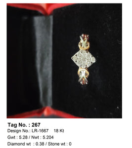 0.38 CTW 18 K Yellow Gold Women S Fashion Ring
