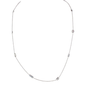 3.32 CTW 18 K White Gold (Other) Necklace