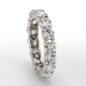 1.89 CTW Round 14 K White Gold Eternity Wedding Band