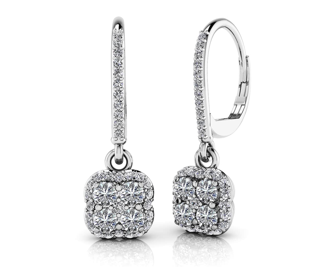 0.76 CTW 14kw Earrings