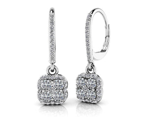 0.76 CTW 14kw Earrings