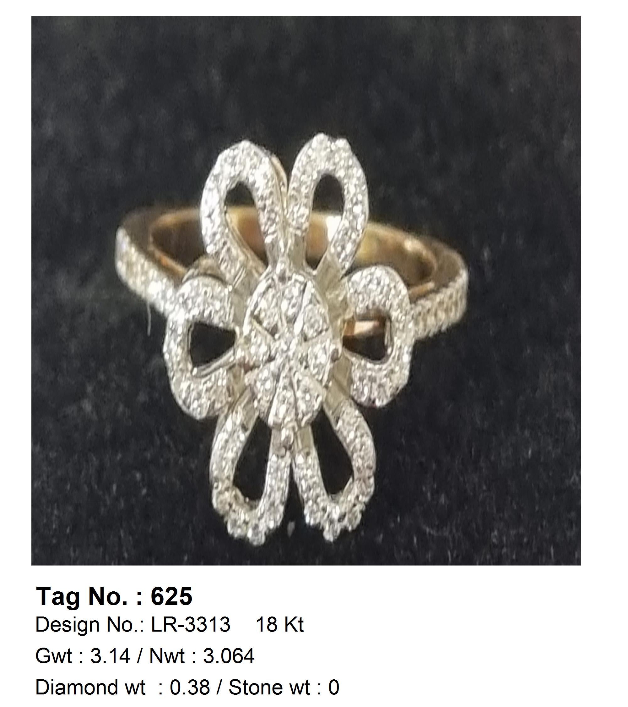 0.38 CTW 18 K Yellow Gold (Other) Engagement Ring