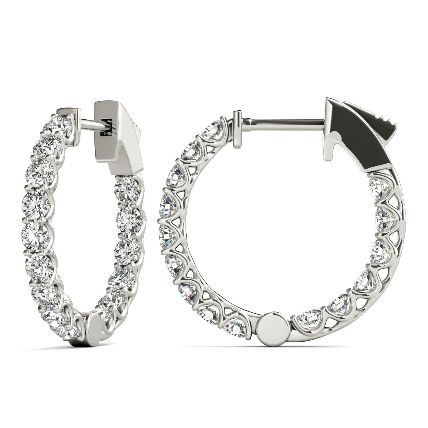 2.01 CTW 14kw Earrings