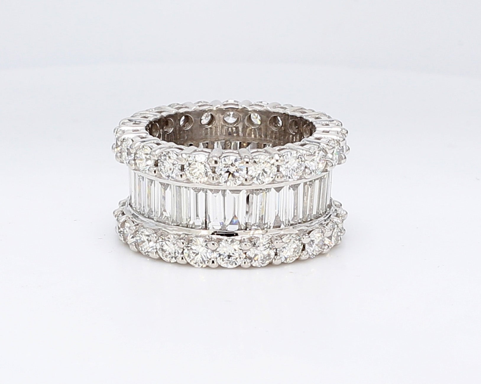 8.72 CTW Platinum Eternity Wedding Band