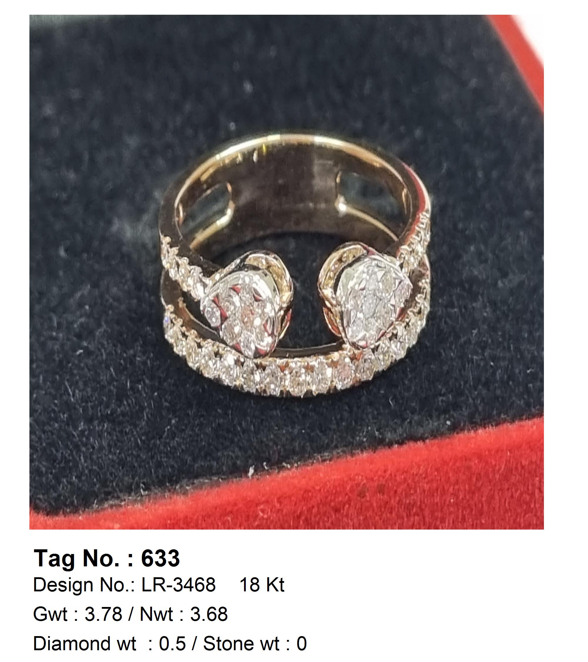 0.50 CTW 18 K Rose Gold (Other) Engagement Ring