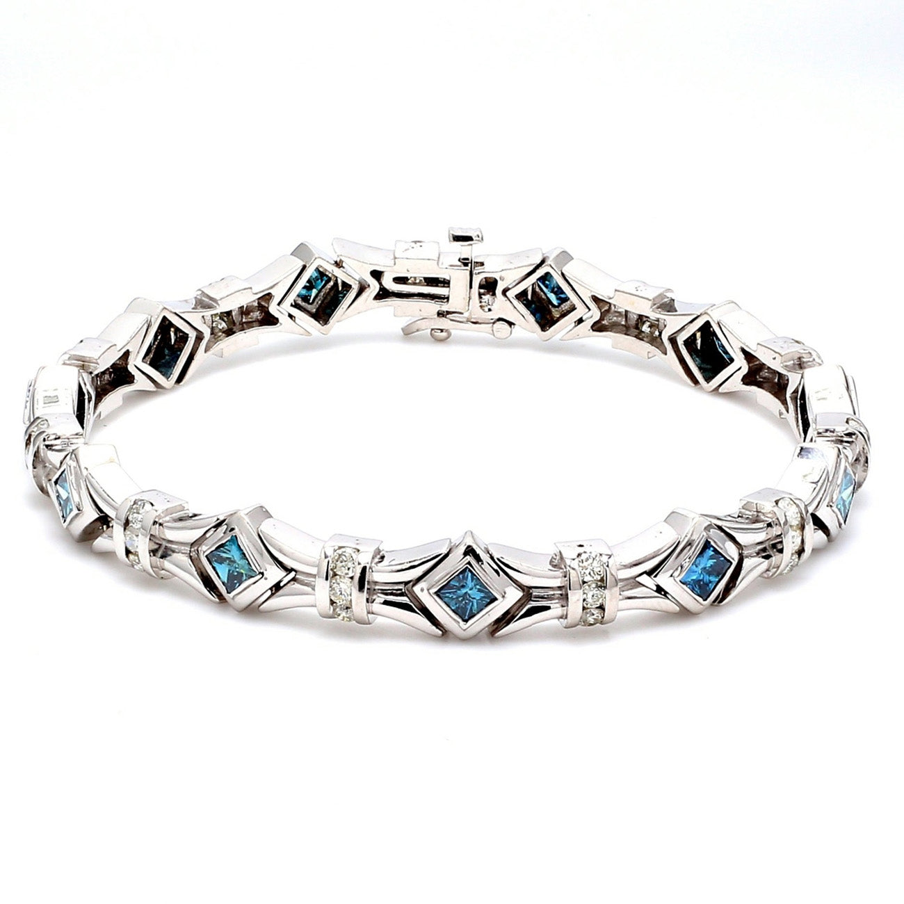 1.35 CTW 14 K White Gold (Other) Bracelet