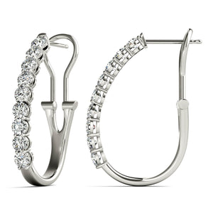 0.94 CTW 14kw Earrings