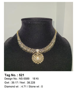 4.71 CTW 18 K Yellow Gold (Other) Necklace