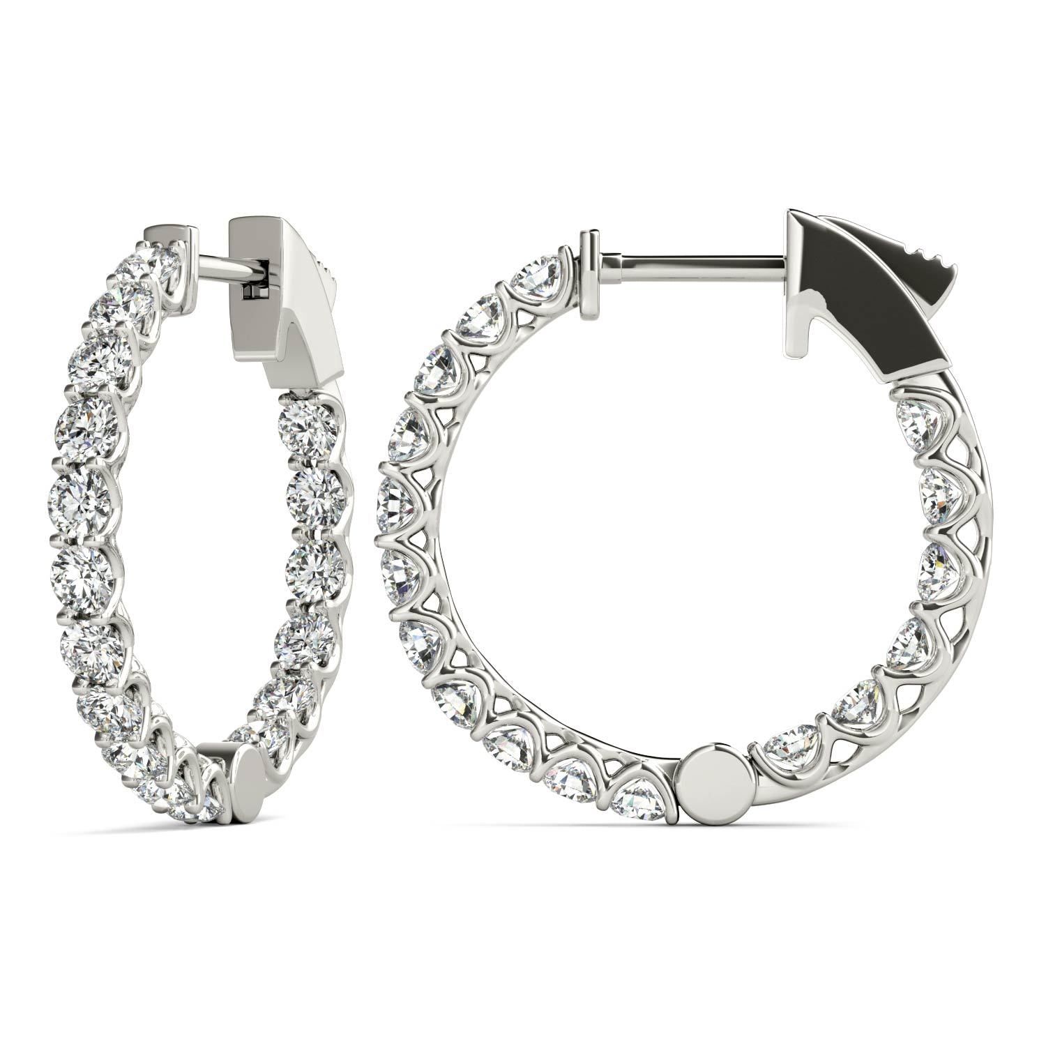 1.13 CTW 14kw Earrings