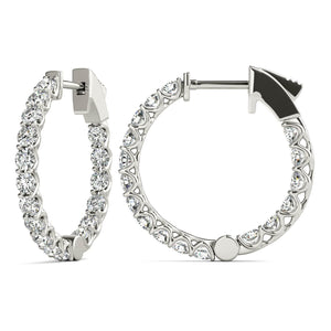 1.13 CTW 14kw Earrings