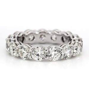 5.45 CTW Round Platinum Eternity Wedding Band