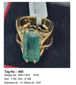 0.00 CTW 18 K Yellow Gold Men S Fashion Ring