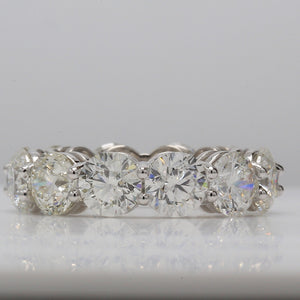 8.70 CTW Round Platinum Eternity Wedding Band