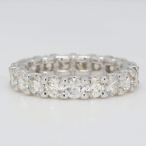 2.26 CTW Round Platinum Eternity Wedding Band