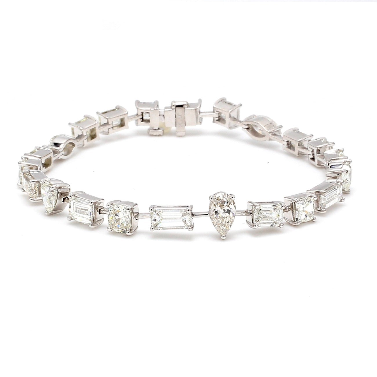 11.43 CTW Platinum Tennis Bracelet