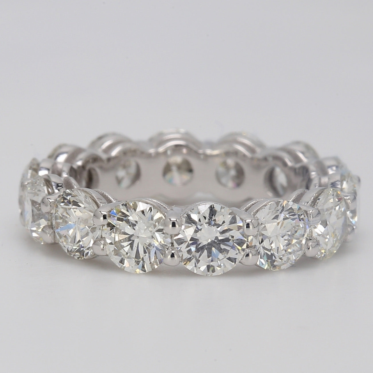 6.51 CTW Round Platinum Eternity Wedding Band